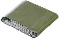 MFH Κουβέρτα Έκτακτης Ανάγκης, Ασημί και OD green
