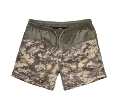 Brandit Swimshort Basic μαγιό σορτς, olive/at-digital