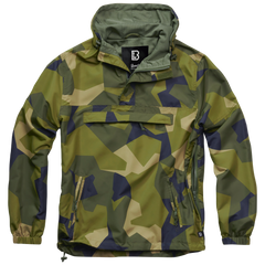 Brandit Summer Windbreaker Μπουφάν Camo Σουηδικό, M90