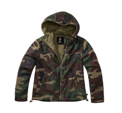 Brandit Windbreaker Frontzip ženska jakna, Woodland