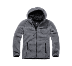 Brandit Worker softshell jakna s kapuco Teddyfleece, antracit