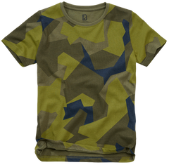 Brandit kids' short-sleeve t-shirt, Swedish camo