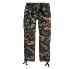 Brandit Iron Maiden Pure Slim παντελόνι σκούρο camo