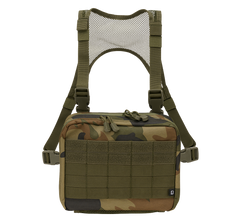 Brandit Cooper Pack Operator Neck Pouch, Woodland