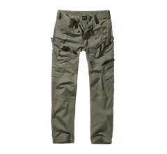 Brandit Adven παντελόνι slim fit, λαδί