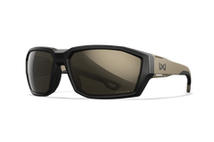 Wiley X Alpine balistické slnečné okuliare CAPTIVATE Polarized Tungsten Mirror, Matte Black-Tan