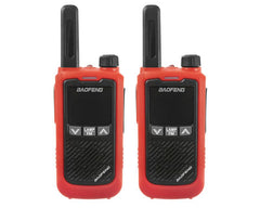 BaoFeng BF-T17 Transceiver, Red - 2 pcs