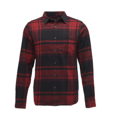 Black Diamond Project Flannel ανδρικό φανελένιο πουκάμισο, red rock-black plaid
