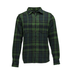 Black Diamond Project Heavy Flannel ανδρικό φανελένιο πουκάμισο, palm green-anthracite plaid