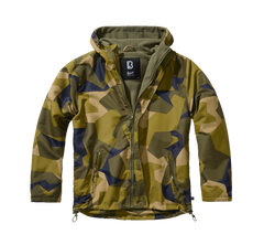 Brandit Frontzip Windbreaker Μπουφάν, Swedish Camo