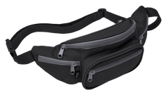 Brandit Hip Bag, Black-Anthracite