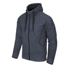 Helikon-Tex Covert Φούτερ Tactical με Κουκούλα (FullZip), Melange Blue