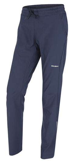 HUSKY Speedy Long γυναικείο παντελόνι outdoor, μπλε μαρέν