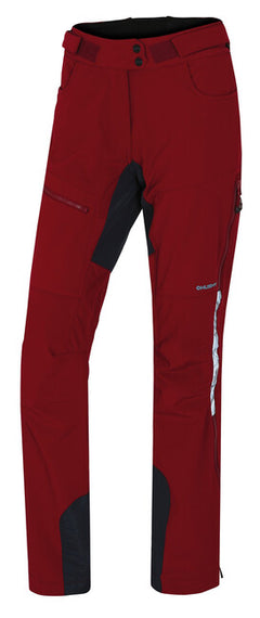 HUSKY Keson ženske softshell hlače, bordo