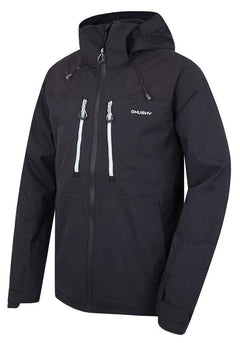HUSKY Nicker men's hardshell jacket, black