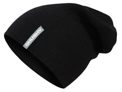 HUSKY Merhat 2 moška merino kapa, črna