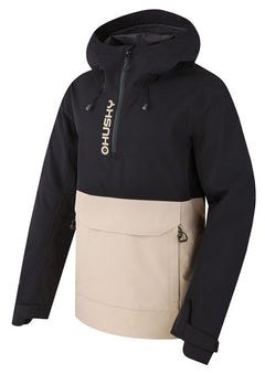 HUSKY Nabbi moška outdoor jakna, črna/bež