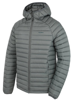 HUSKY Dreeser ανδρικό πουπουλένιο μπουφάν, dk. grey green