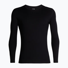 Icebreaker 260 Tech men's thermal long-sleeve t-shirt, black