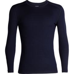 Icebreaker 260 Oasis men's thermal long-sleeve t-shirt, dark blue
