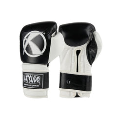 Katsudo Fight box rokavice, črno bele