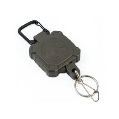 Leguon Keyhex vponka za ključe z jeklenim vzvodom, olivno zelena
