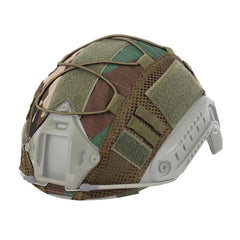 Leguon Warder Tactical Helmet Cover, Woodland