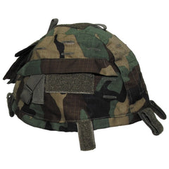 MFH Mich Helmet Cover, Woodland