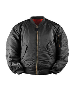 Mil-Tec MA1 BASIC Bomber Jacket, Black