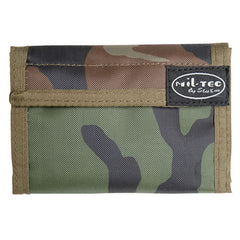 Mil-Tec Wallet Hook and Loop Woodland