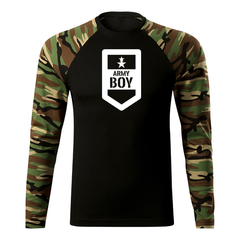 DRAGOWA Fit-T μακρυμάνικο μπλουζάκι army boy 160 g/m², woodland