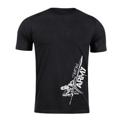 DRAGOWA Myles short t-shirt Spartan Army 160 g/m², black