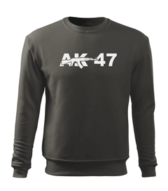 DRAGOWA ανδρικό φούτερ AK-47 300 g/m², γκρι
