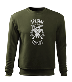 DRAGOWA ανδρικό φούτερ special forces 300 g/m², λαδί