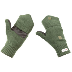 MFH Πλεκτά Γάντια με Μόνωση 3M™ Thinsulate™, OD green