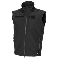 MFH Allround telovnik softshell, črna