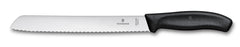 Victorinox Swiss Classic nož za kruh in pečivo, črna
