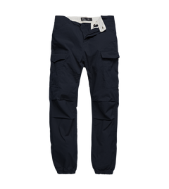 Vintage Industries Conner cargo jogger trousers, Steel