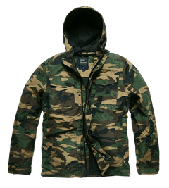 Vintage Industries Levin μπουφάν, Woodland camo