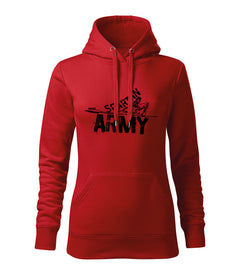 DRAGOWA Nabis women's hoodie 320 g/m², red