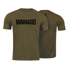 WARAGOD majica s kratkimi rokavi FastMERCH 160 g/m², olivna