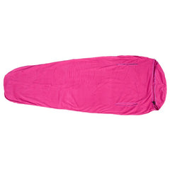 Warmpeace Polartec Micro Mummy vložka do spacáku, berry, 195 cm