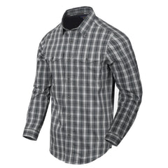 Helikon-Tex Tactical Shirt for Concealed Carry, Foggy Grey Plaid