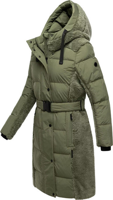 Navahoo Funkelteddy14 Χειμερινό Μπουφάν Γυναικείο, Olive Leaf