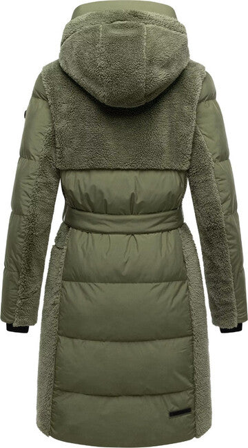 Navahoo Funkelteddy14 Χειμερινό Μπουφάν Γυναικείο, Olive Leaf