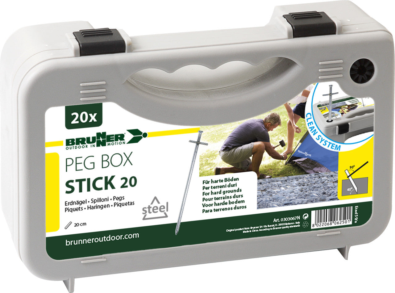 Brunner Peg Box Stick καρφιά σκηνής 20