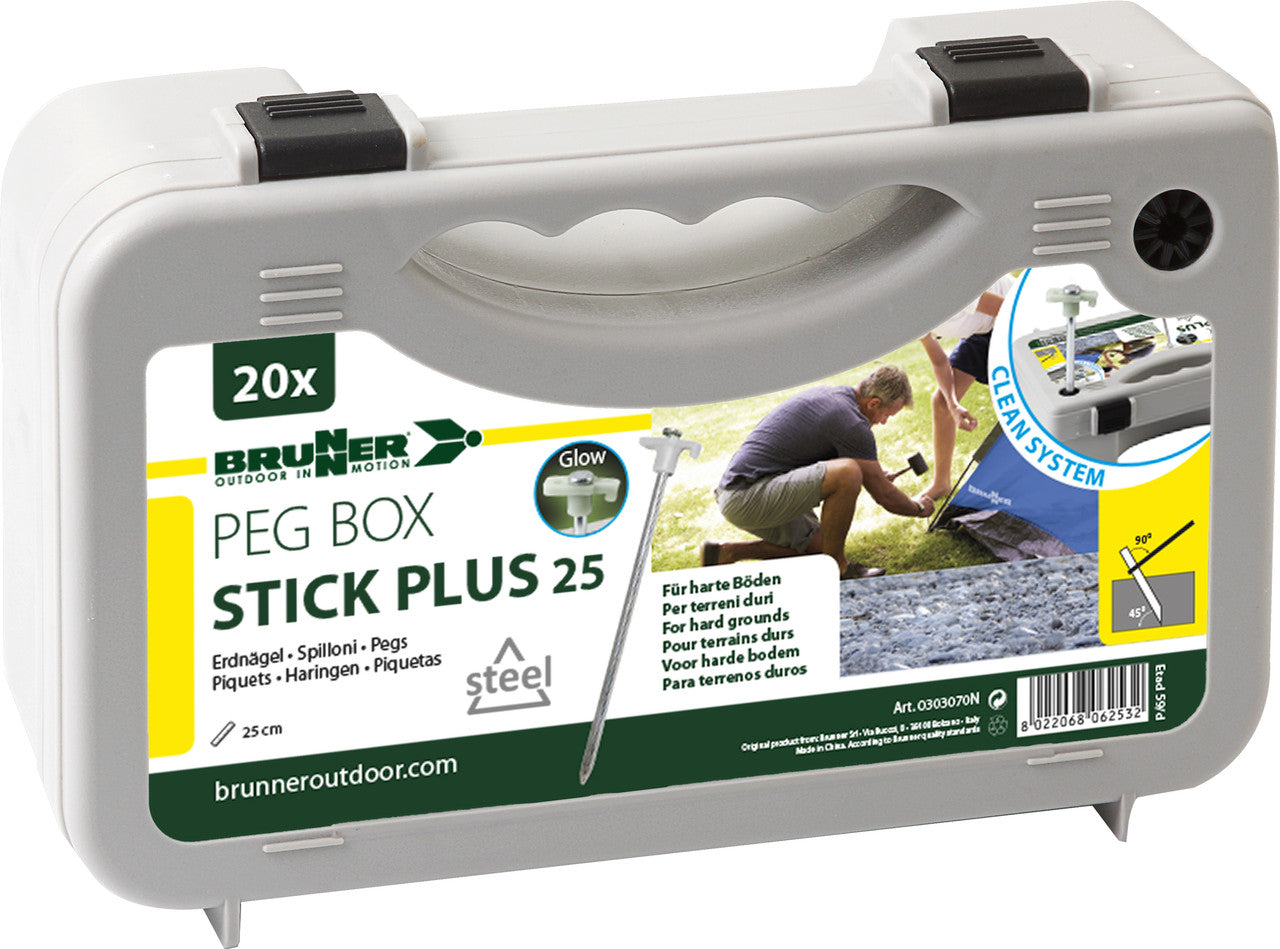 Brunner Peg Box Stick Plus καρφιά σκηνής 25