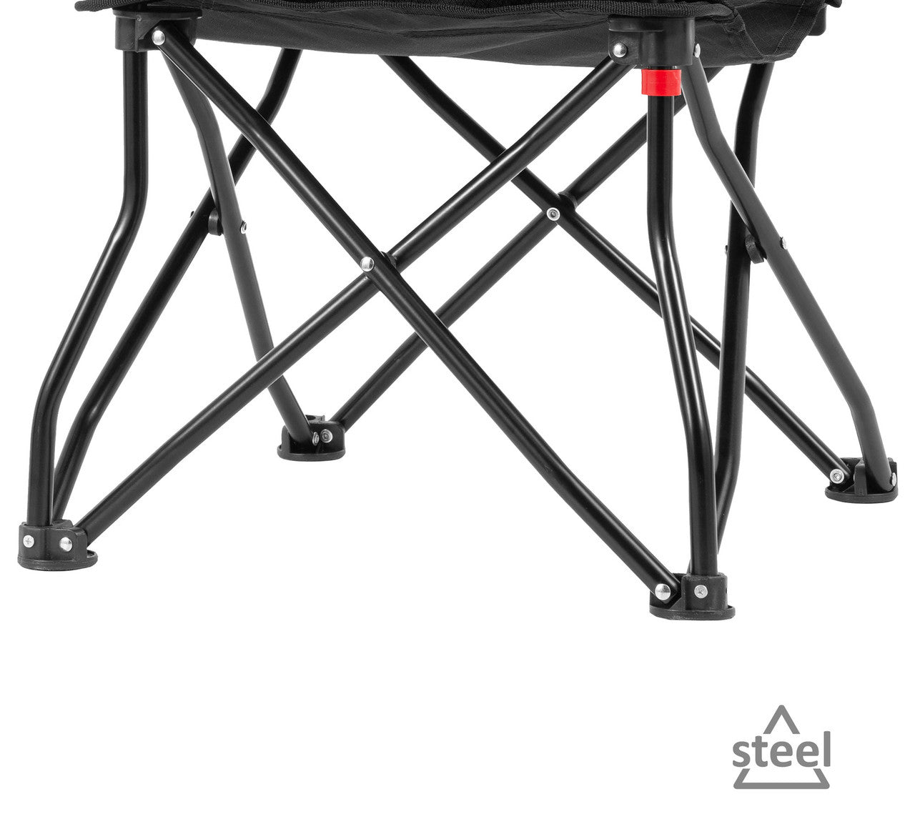 Brunner Action Armchair Equiframe Καρέκλα Κάμπινγκ, Γκρι/Μαύρο