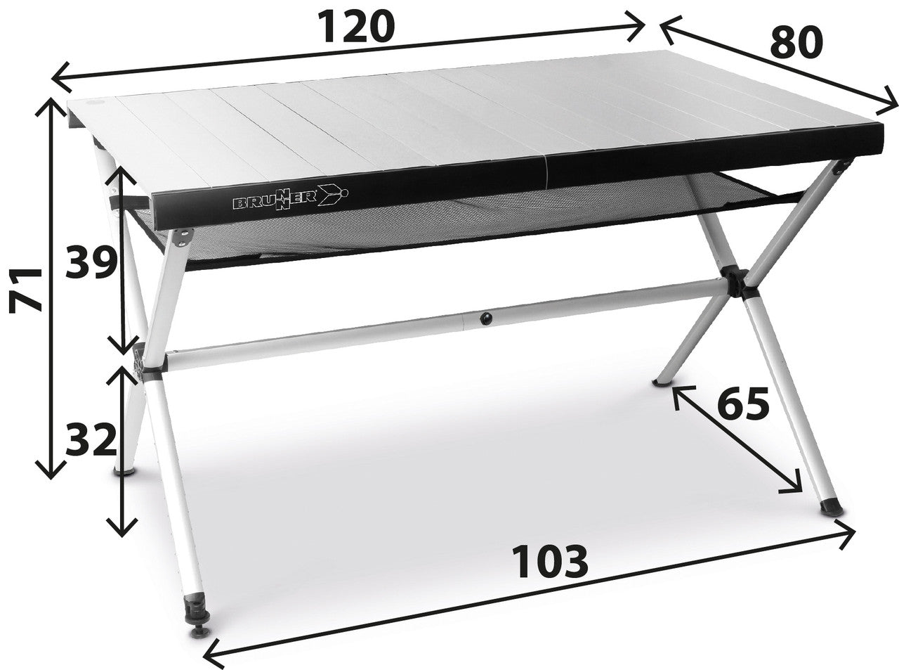 Brunner Accelerate 4 Compack Τραπέζι Camping
