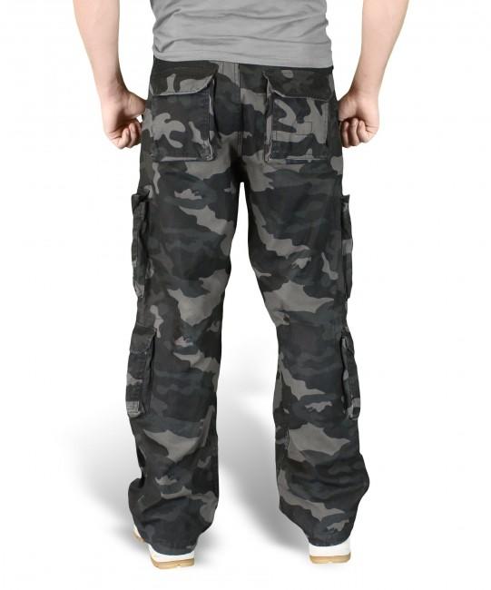 Surplus Vintage Παντελόνι, black-camo